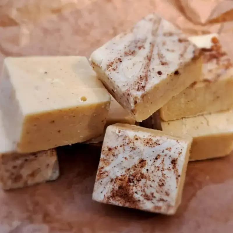 Eggnog Fudge